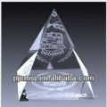 3d laser crystal pyramid